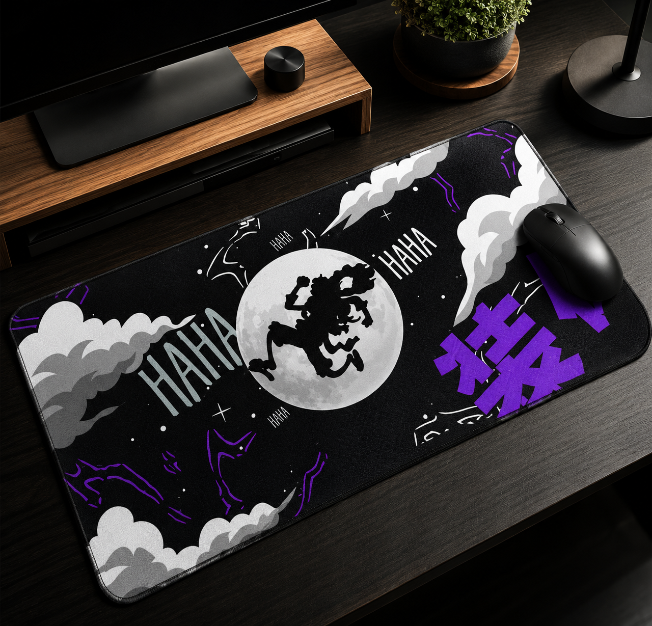 Level Up Your Setup with a Bold one piece Anime Gaming Desk Mat
