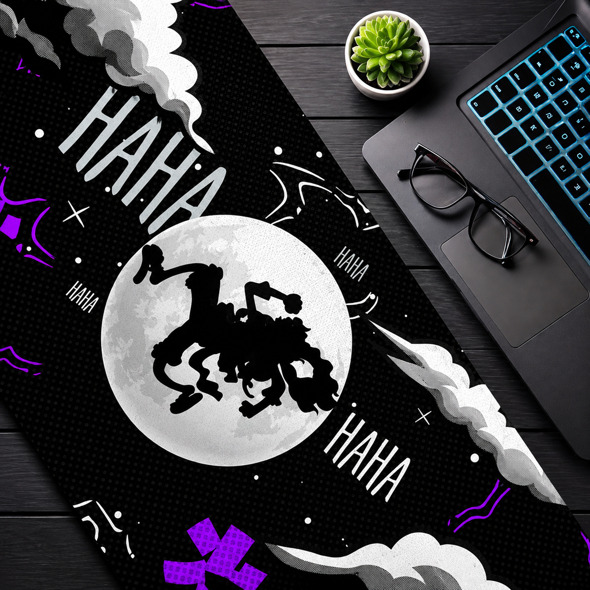 Level Up Your Setup with a Bold one piece Anime Gaming Desk Mat