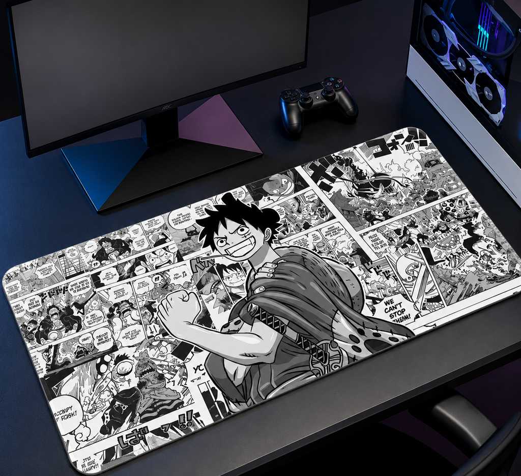 Manga Anime Desk Mat – Large 23 × 11.5 Inch Gaming & Computer Mouse Pad